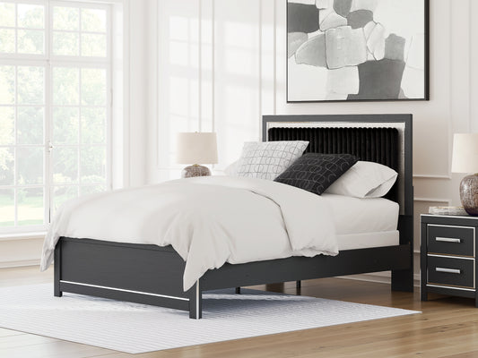 Zuraleus Upholstered Panel Bed