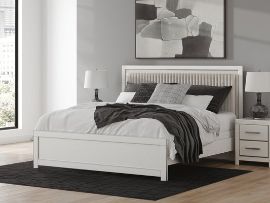 Zuraleus Upholstered Panel Bed