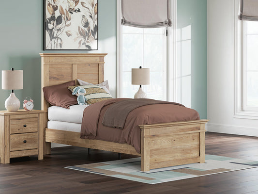 Makidern Panel Bed