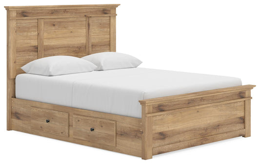 Makidern Panel Storage Bed
