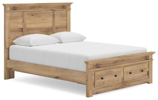 Makidern Panel Storage Bed