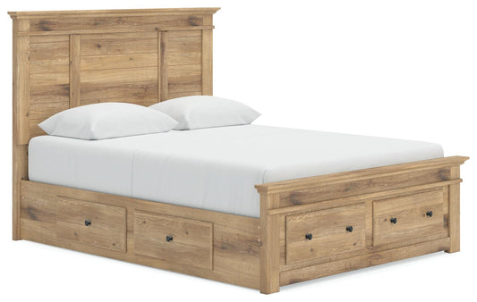 Makidern Panel Storage Bed