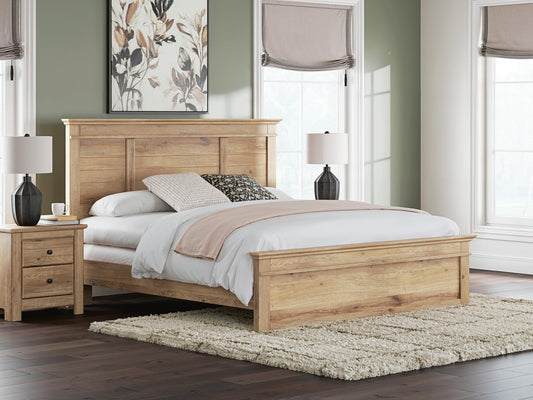 Makidern Panel Bed