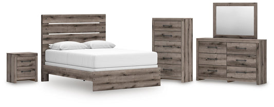 Urbanoore Panel Bed, Dresser, Mirror, Chest And Nightstand