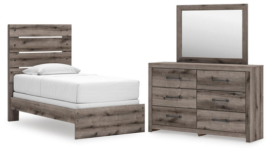 Urbanoore Panel Bed, Dresser And Mirror