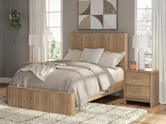 Gramburg Panel Platform Bed