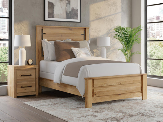 Brozmont Panel Bed