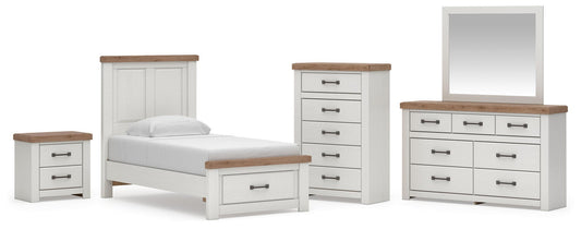 Savonport Panel Storage Bed, Dresser, Mirror, Chest And Nightstand