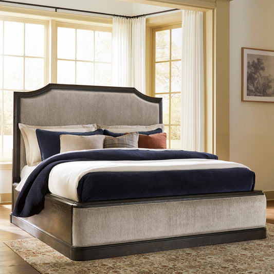 Wickenger California Upholstered Panel Bed