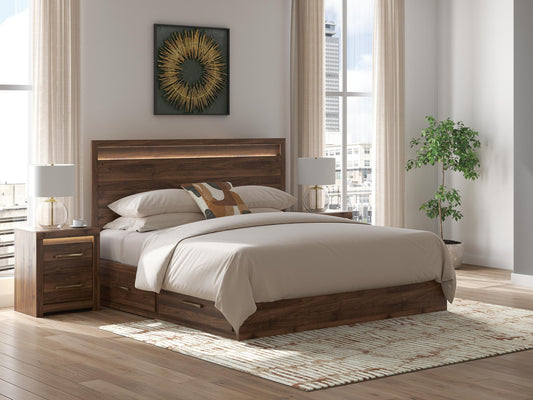 Janfyn Panel Bed With 2 Sided Storage