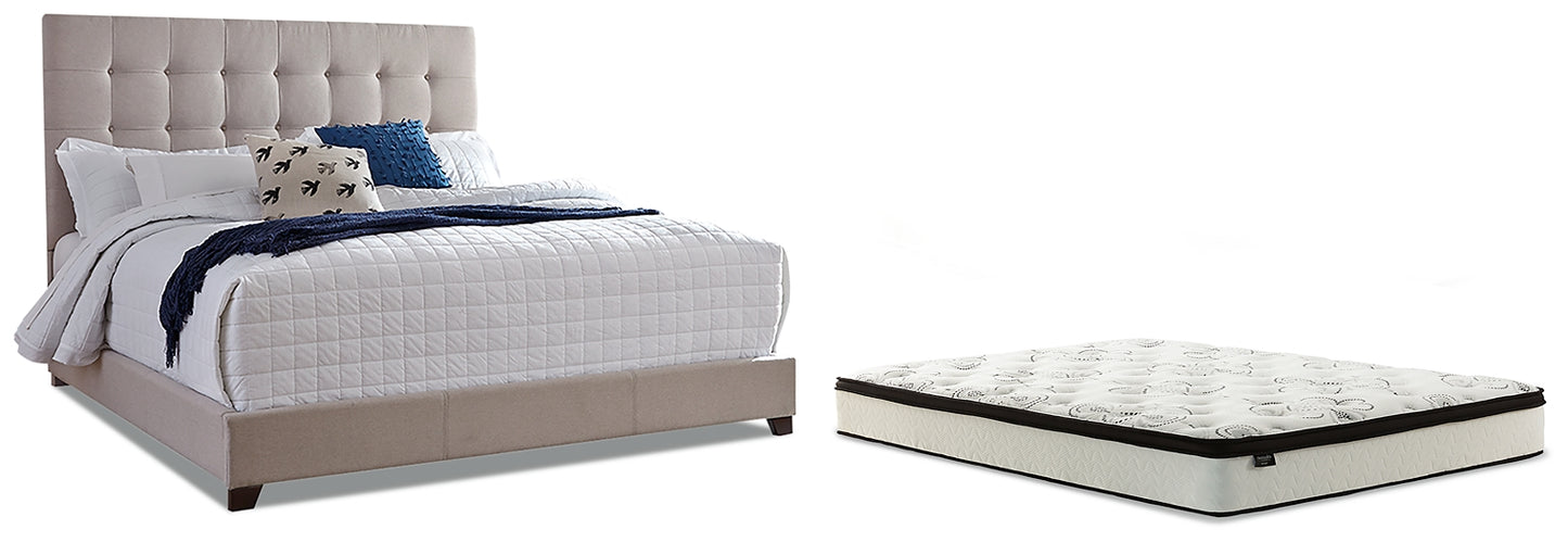 Dolante  Upholstered Bed With Mattress