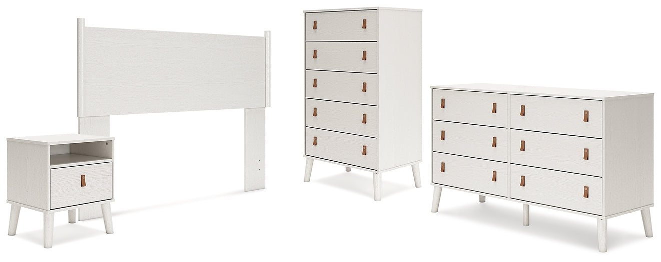 Aprilyn Panel Headboard With Dresser, Chest And Nightstand