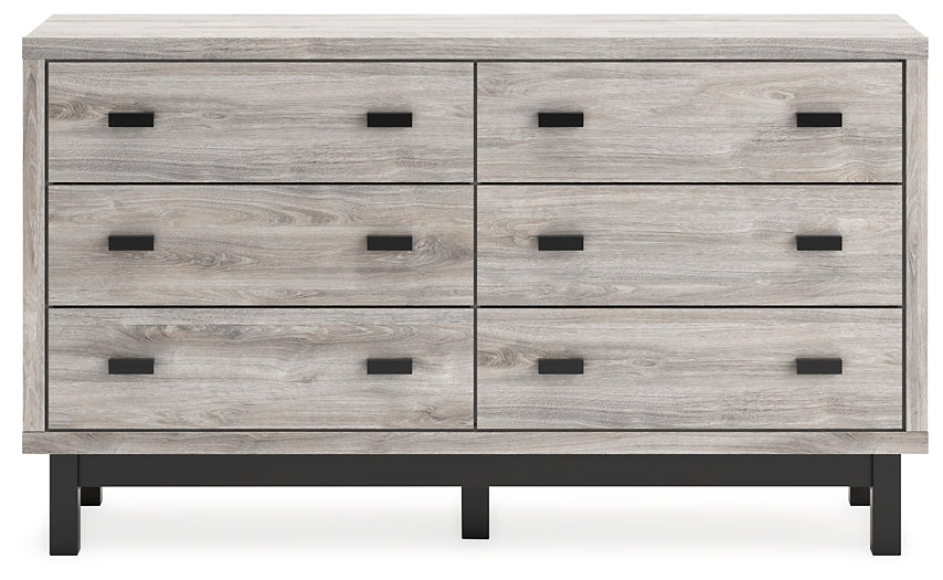 Vessalli Six Drawer Dresser