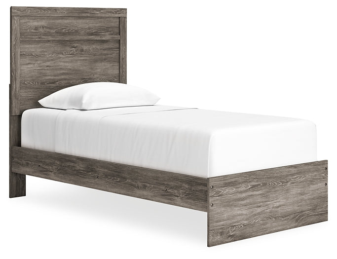 Ralinksi Panel Bed With Mirrored Dresser And Nightstand