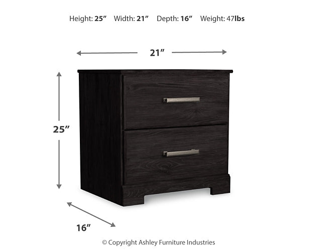 Belachime Panel Bed With Mirrored Dresser, Chest And 2 Nightstands