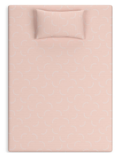 iKidz Coral Twin Mattress and Pillow 2/CN