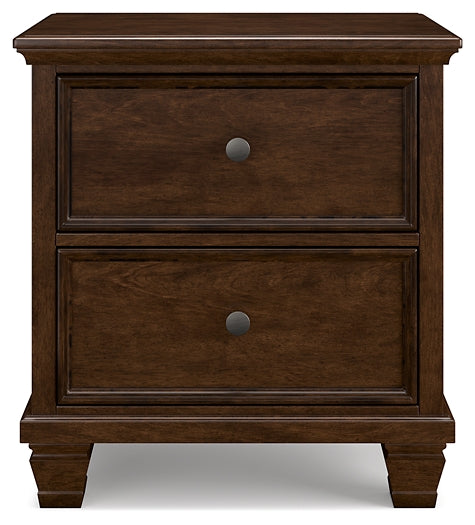 Danabrin Panel Bed With Mirrored Dresser, Chest And 2 Nightstands