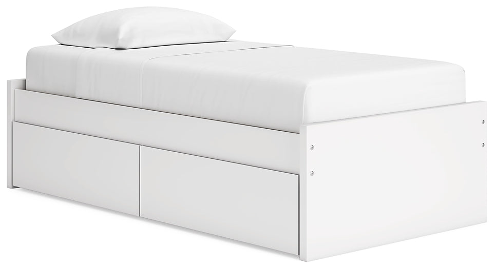 Onita Twin Platform Bed with 1 Side Storage