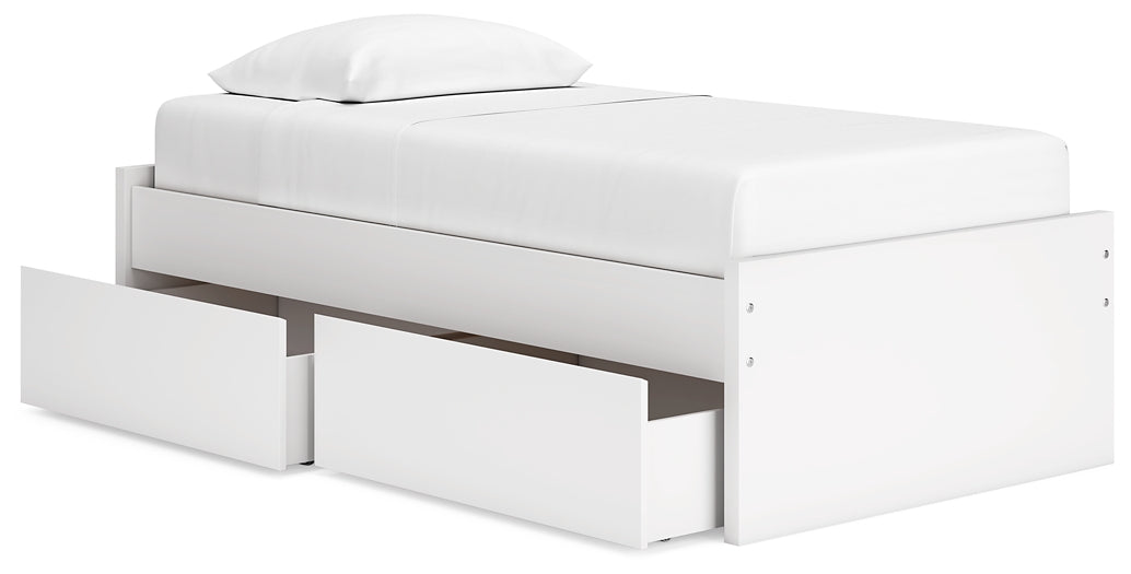 Onita Twin Platform Bed with 1 Side Storage