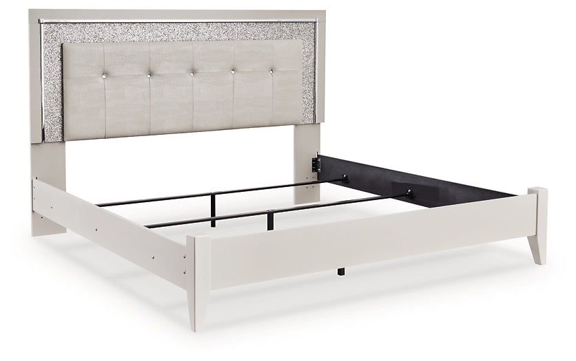 Zyniden  Upholstered Panel Bed