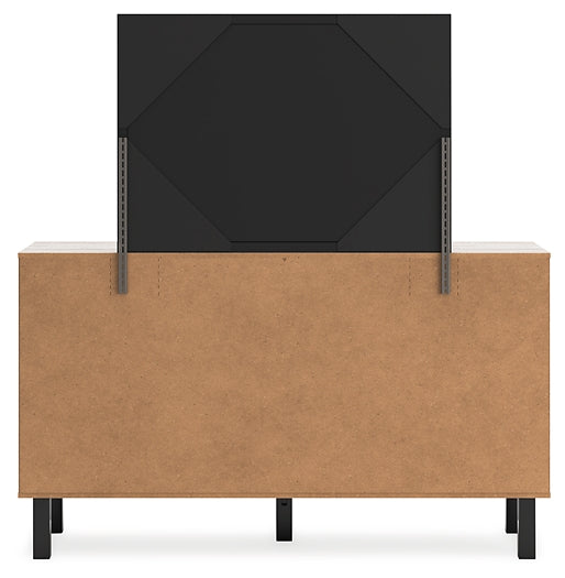 Vessalli Panel Bed With Mirrored Dresser, Chest And Nightstand