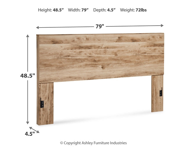 Hyanna Panel Headboard With Mirrored Dresser