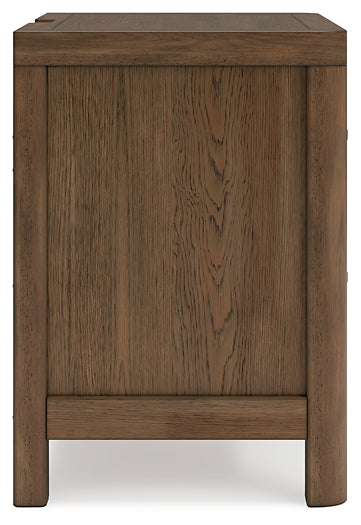 Cabalynn Upholstered Bed With Mirrored Dresser, Chest And Nightstand