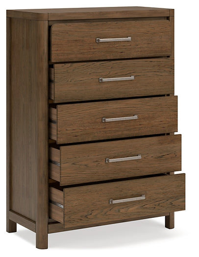 Cabalynn Panel Bed With Storage With Mirrored Dresser And Chest