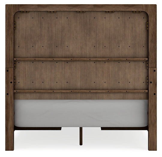 Cabalynn Panel Bed With Storage With Mirrored Dresser And Chest