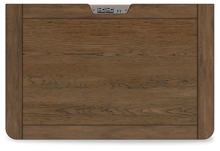 Cabalynn California Panel Bed With Storage With Mirrored Dresser And 2 Nightstands