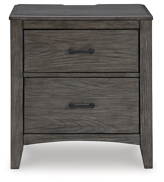 Montillan California Panel Bed With Mirrored Dresser And 2 Nightstands