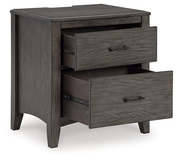 Montillan California Panel Bed With Mirrored Dresser And 2 Nightstands