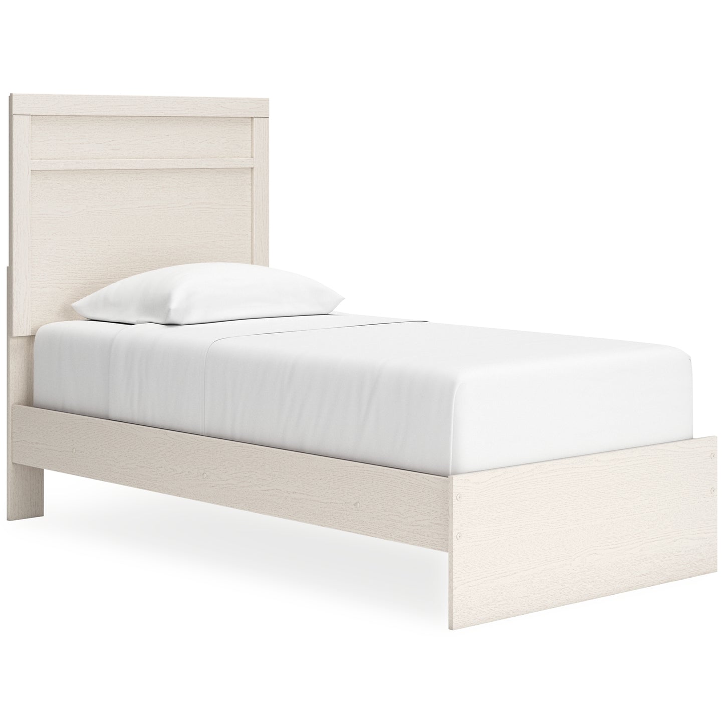 Stelsie Panel Bed With Mirrored Dresser, Chest And Nightstand