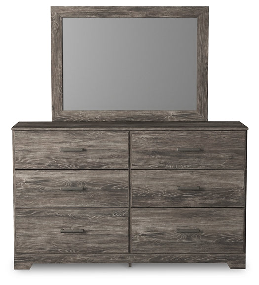 Ralinksi Panel Bed With Mirrored Dresser, Chest And Nightstand