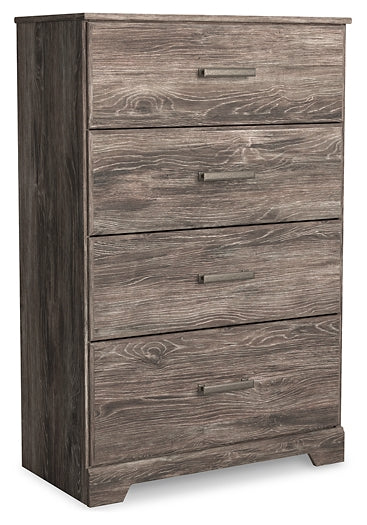 Ralinksi Panel Bed With Mirrored Dresser And Chest