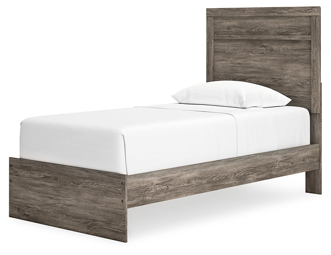Ralinksi Panel Bed With Mirrored Dresser And Chest