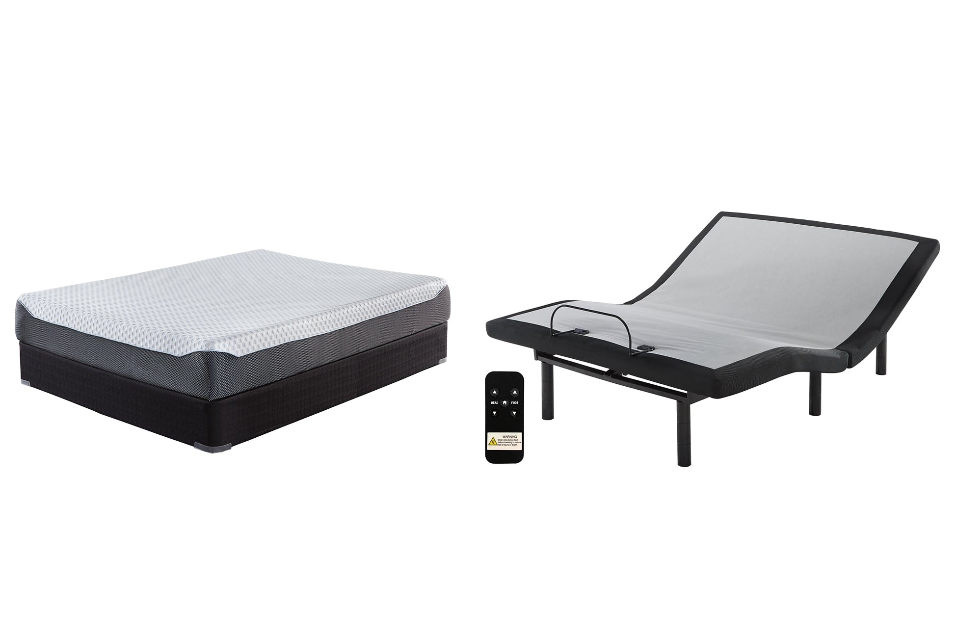 10 Inch Chime Elite Mattress with Adjustable Base Rent Wise Rent To Own Jacksonville, Florida