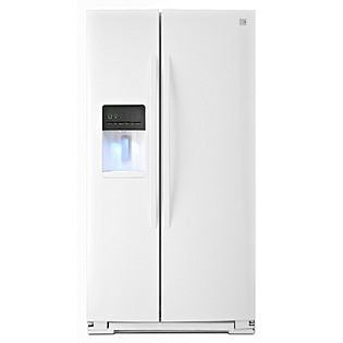 25.4 cu. ft. Side-by-Side Refrigerator - White  ENERGY STAR® Rent Wise Rent To Own Jacksonville, Florida