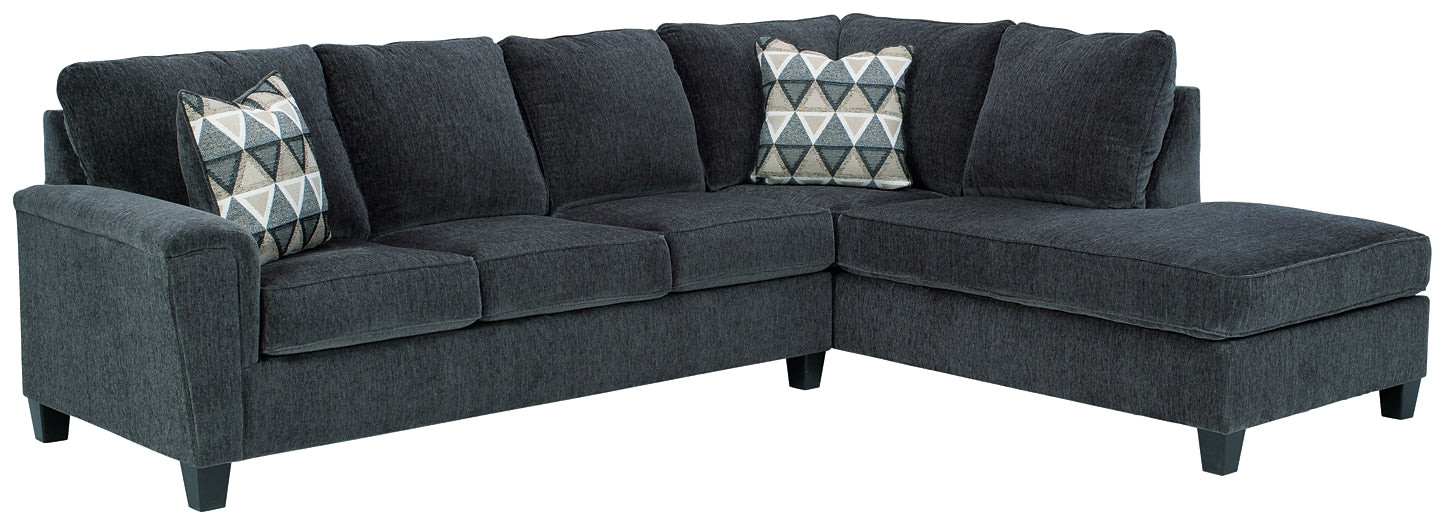 Abinger 2-Piece Sectional with Chaise Rent Wise Rent To Own Jacksonville, Florida