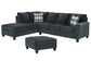 Abinger 2-Piece Sectional with Ottoman Rent Wise Rent To Own Jacksonville, Florida