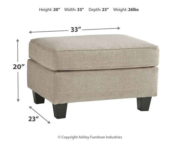 Abney Ottoman Rent Wise Rent To Own Jacksonville, Florida