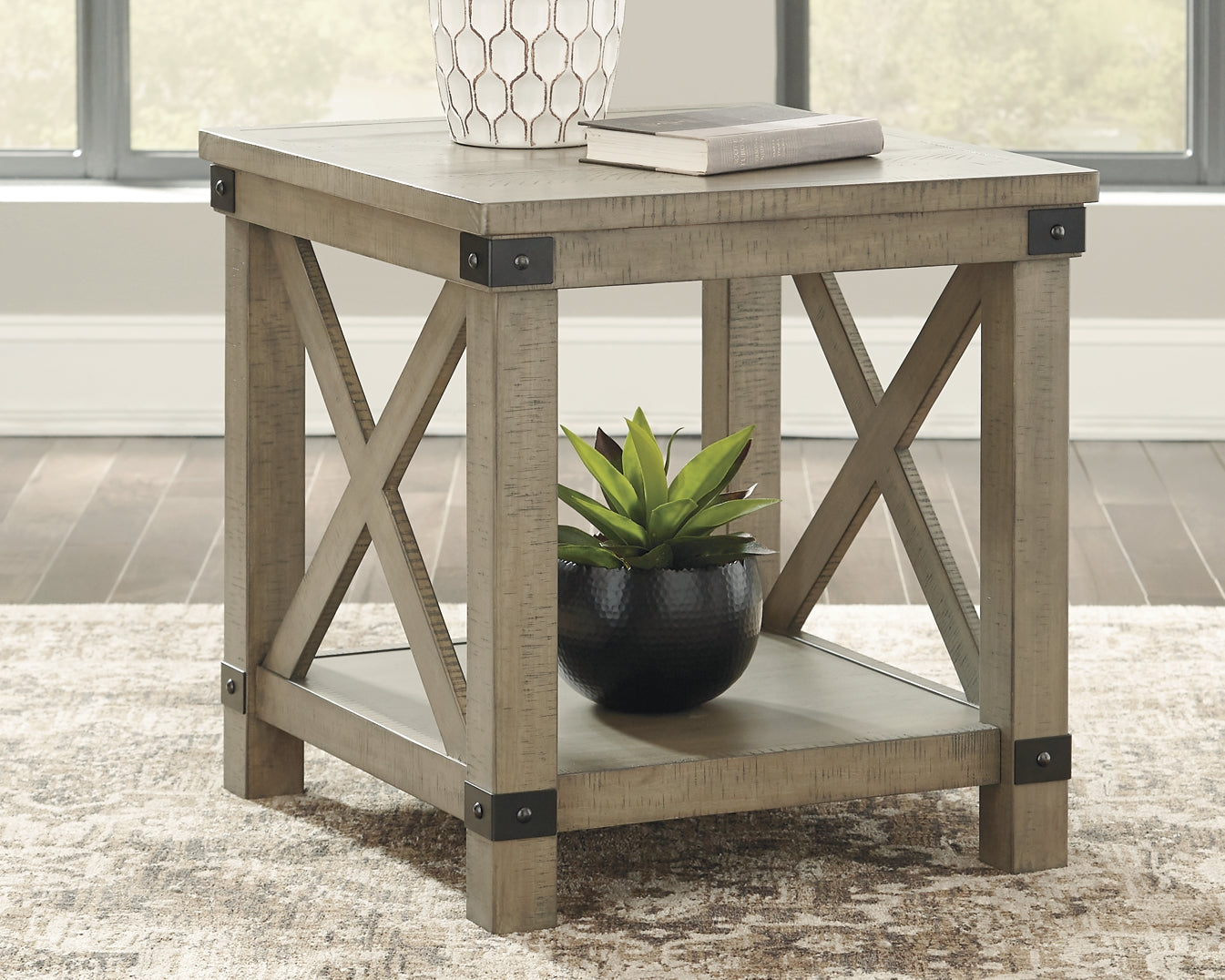 Aldwin Rectangular End Table Rent Wise Rent To Own Jacksonville, Florida