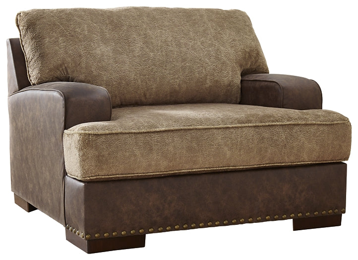 Alesbury Chair and a Half Rent Wise Rent To Own Jacksonville, Florida