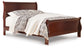 Alisdair California King Sleigh Bed with Mirrored Dresser and 2 Nightstands Rent Wise Rent To Own Jacksonville, Florida
