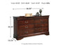 Alisdair Queen Sleigh Bed with Dresser Rent Wise Rent To Own Jacksonville, Florida