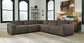 Allena 5-Piece Sectional with Ottoman Rent Wise Rent To Own Jacksonville, Florida
