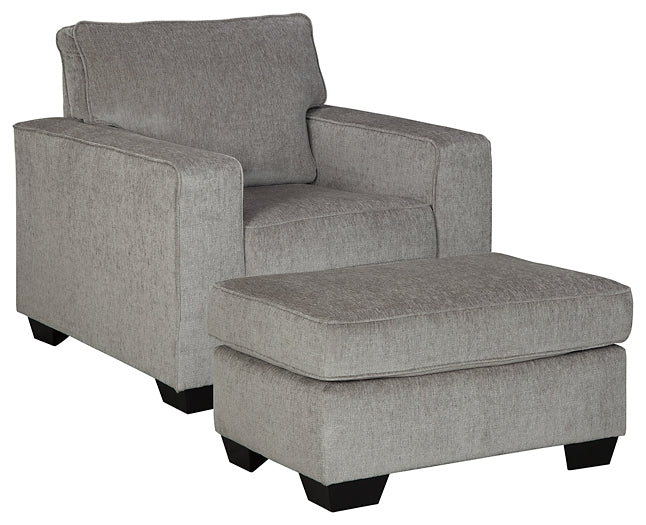 Altari Chair and Ottoman Rent Wise Rent To Own Jacksonville, Florida
