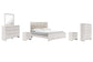 Altyra King Panel Bed with Mirrored Dresser, Chest and 2 Nightstands Rent Wise Rent To Own Jacksonville, Florida