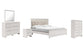 Altyra King Panel Bed with Mirrored Dresser, Chest and Nightstand Rent Wise Rent To Own Jacksonville, Florida