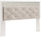 Altyra King Panel Headboard with Mirrored Dresser Rent Wise Rent To Own Jacksonville, Florida
